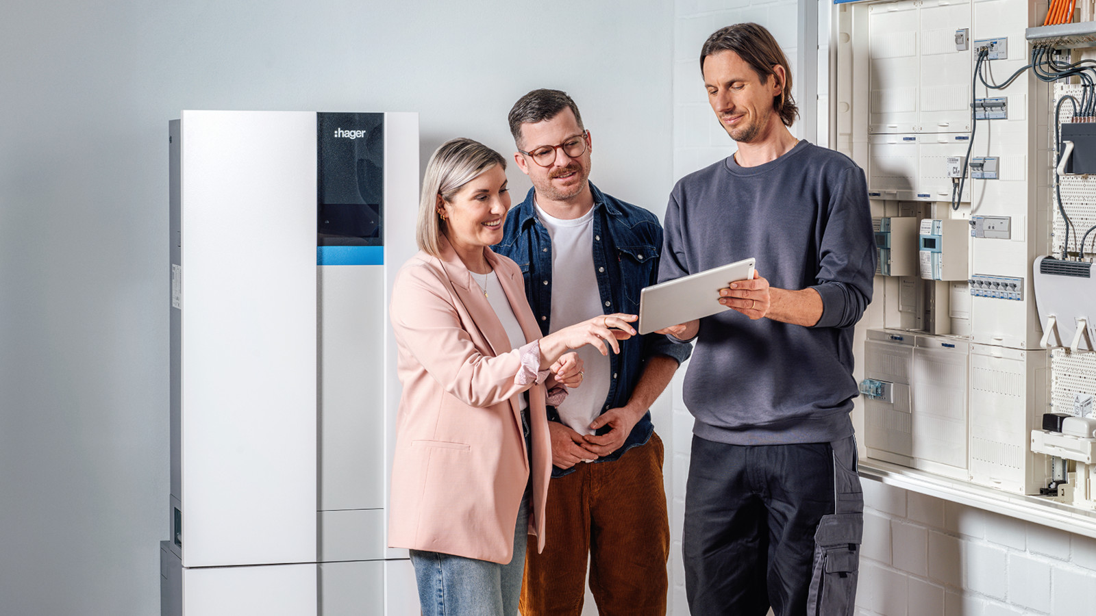 Hager flow Energiespeicher Hager flow Energiespeicher