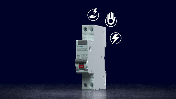 FI/LS-Schalter 5SV1 von Siemens